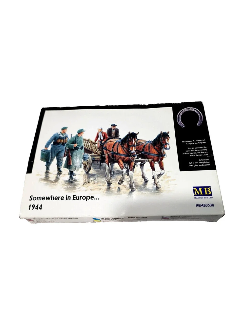 Master Box 1/35 Somewhere in Europe 1944 Model Kit MB3538 New